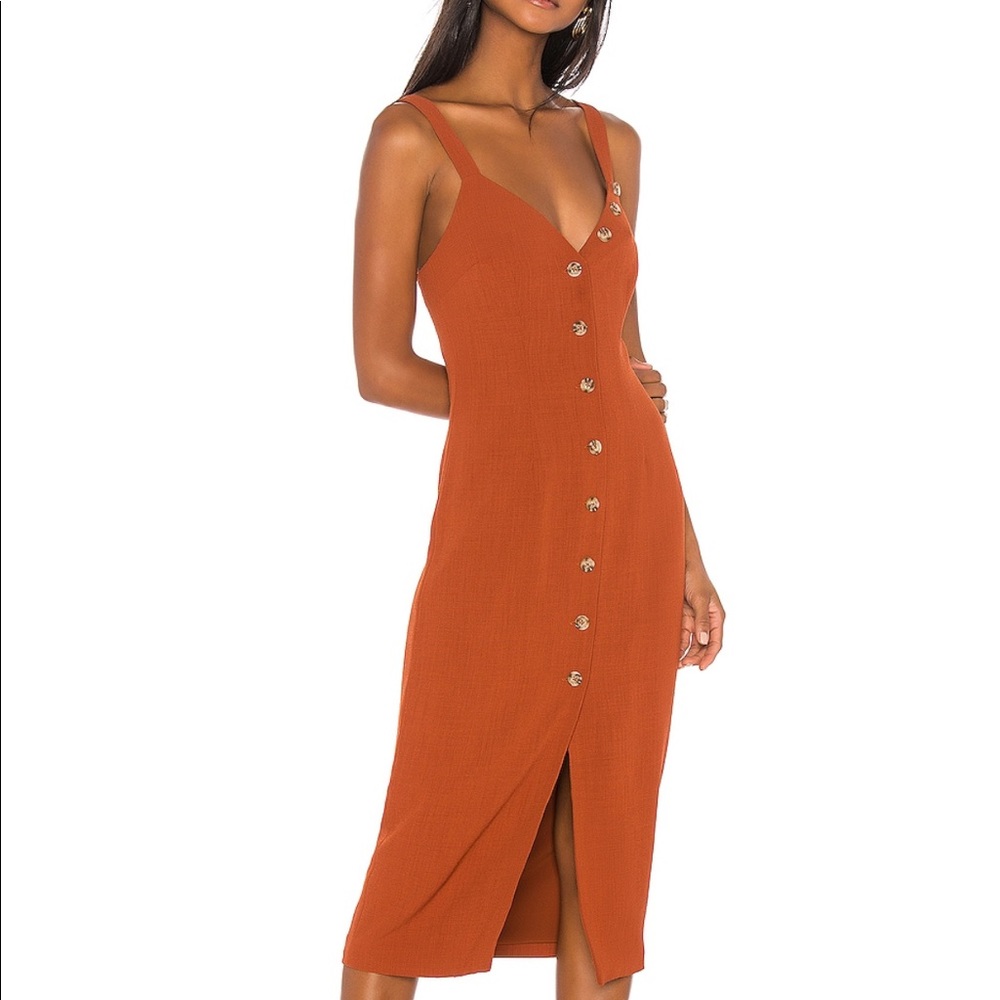 REVOLVE Song of Style Isla Midi Dress